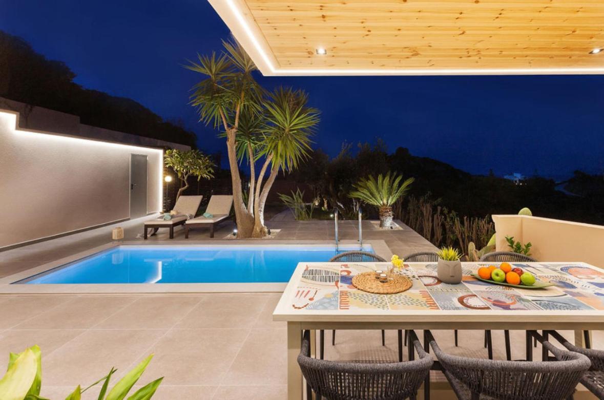 Olive Garden - Private Heated Pool Vacation Home Platanés Exterior foto