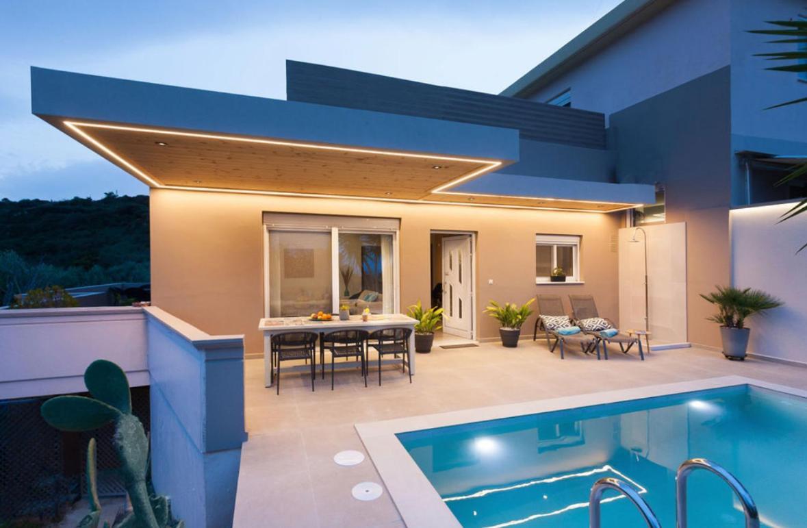 Olive Garden - Private Heated Pool Vacation Home Platanés Exterior foto
