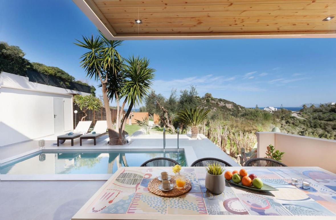 Olive Garden - Private Heated Pool Vacation Home Platanés Exterior foto